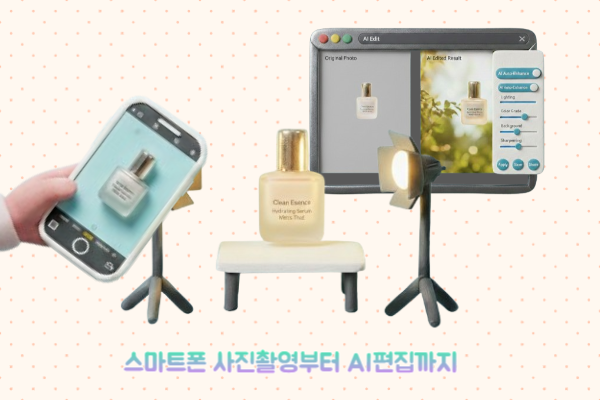 스마트폰 사진촬영부터 AI편집까지