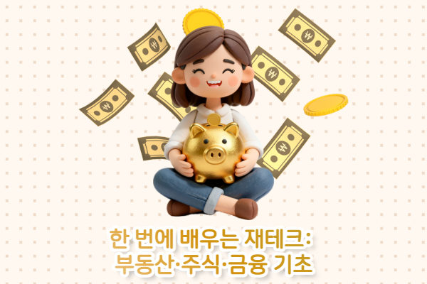 한 번에 배우는 재테크: 부동산·주식·금융 기초